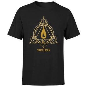 Camiseta de hombre Dragones & Mazmorras Sorcerer - Negro