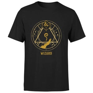 Camiseta de hombre Dragones & Mazmorras Wizard - Negro