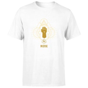 Donjons & Dragons Monk homme t-shirt - blanc