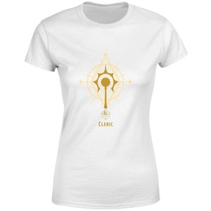 Dungeons & Dragons Cleric Women's T-Shirt - Wit