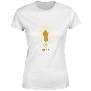 Dungeons & Dragons Monk Damen T-Shirt - Weiß