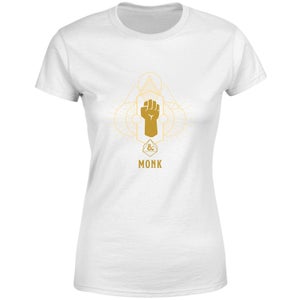 Dungeons & Dragons Monk Women's T-Shirt - Wit