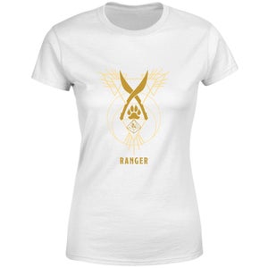 T-Shirt Dungeons & Dragons Ranger - Bianco - Donna
