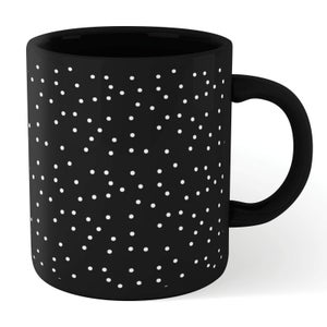Polka Dots Mug - Black