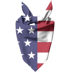 American Flag Pet Bandana