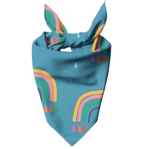 Rainbows & Rain Pet Bandana