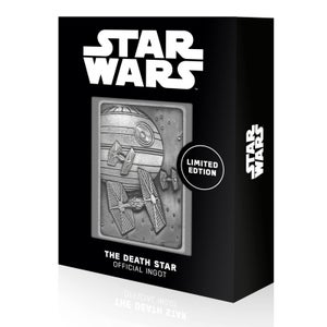 Lingote de edición limitada de la colección de escenas icónicas de Star Wars - Estrella de la Muerte