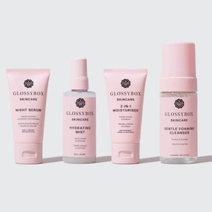GLOSSYBOX Skincare Lot hydratants et nettoyants (Valant 68.00 €)