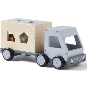 Kids Concept Sorter Truck - Grey