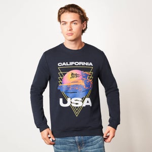 Back to the Future Tri Sunset Unisex Sweatshirt - Blauw