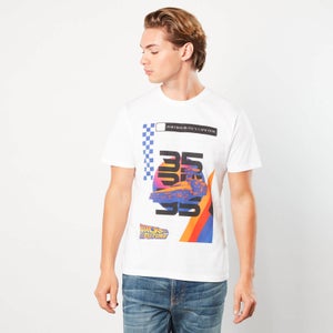 T-Shirt Ritorno al Futuro Powered Car - Bianco - Unisex