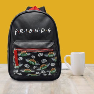 Friends Pu Leather Backpack