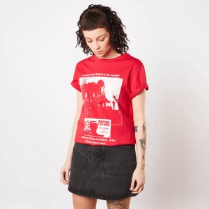 Camiseta Psycho Mother Knows Best - Rojo - Mujer