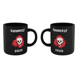 Grimmfest 2020 Skull Logo Mug - Black