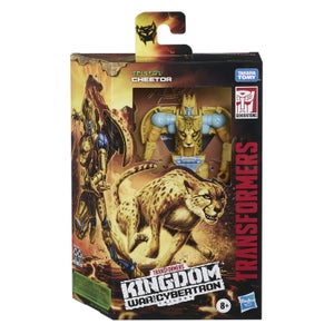 Hasbro Transformers Generations War for Cybertron: Kingdom Deluxe WFC-K4 Cheetor Action Figure