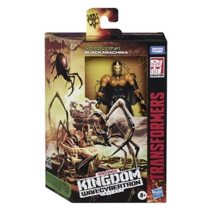 Hasbro Transformers Generations War for Cybertron: Kingdom Deluxe WFC-K5 Blackarachnia Actionfigur