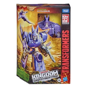 Hasbro Transformers Generations War for Cybertron: Kingdom Voyager WFC-K9 Cyclonus Action Figure