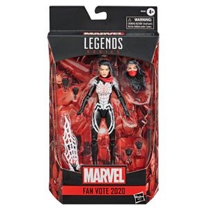 Hasbro Marvel Legends Series 6-inch Collectible Fan Vote Marvel’s Silk Action Figure