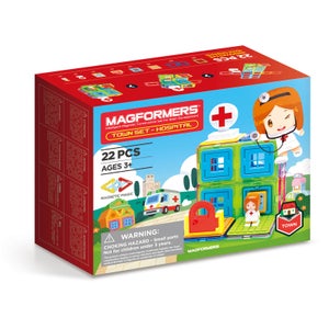 Magformers Town Set - Hospital