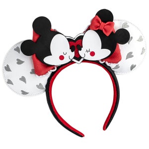 Loungefly Disney Mickey and Minnie Mouse Love Headband