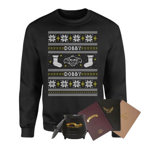 Harry Potter Officially Licensed MEGA Christmas Gift Set - Includes Christmas Sweatshirt plus 3 gifts