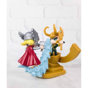 Figura Marvel Thor vs Loki LC 8 cm Edición exclusiva