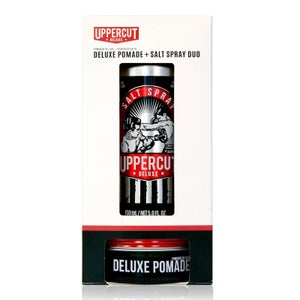 Uppercut Deluxe Pomade and Salt Spray Duo