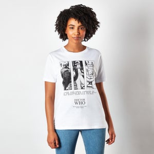 Camiseta Doctor Who 2nd Doctor - Blanco - Mujer