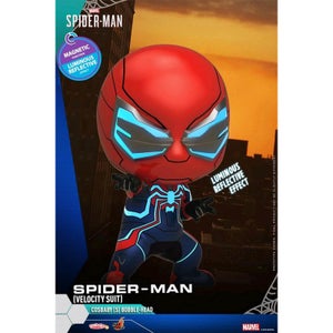 Hot Toys Cosbaby Marvel's Spider-Man PS4 - Spider-Man (Velocity Suit Version) Figure