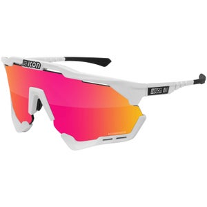 Scicon Aeroshade XL Road Sunglasses - White Gloss