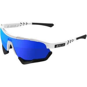 Scicon Aerotech XL Road Sunglasses - White Gloss