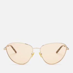 Gucci Women's Monogram Sunglasses - Gold/Orange