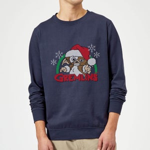 Gremlins Another Reason To Hate Christmas Sweatshirt - Navy