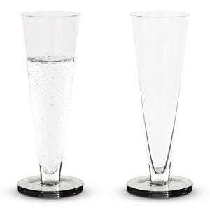 Tom Dixon Puck Flute Glass (Set of 2)