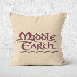 Lord Of The Rings Middle Earth Cushion Square Cushion