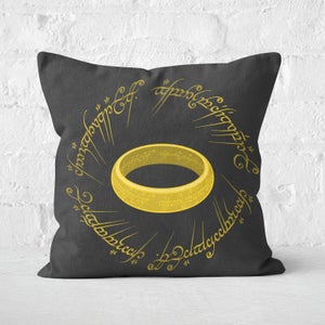 Lord Of The Rings The One Ring Square Cushion