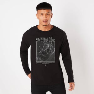 T-Shirt Il Signore degli Anelli Witch King a Maniche Lunghe - Nero - Uomo