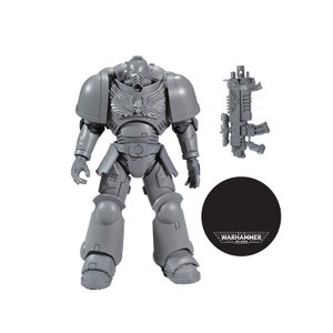McFarlane Warhammer 40000 1 7" Figures - Space Marine "AP" Action Figure