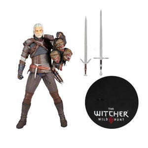 McFarlane The Witcher 3: Wild Hunt Figura de acción de 12 pulgadas - Geralt Of Rivia