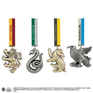 Adornos de la mascota de la Casa Harry Potter de la Colección Noble