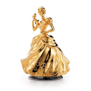 Royal Selangor Disney vergoldete Cinderella als Spieluhrfigur aus Zinn in limitierter Ausgabe
