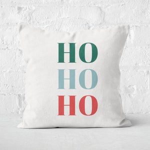 Ho Ho Ho Christmas Square Cushion