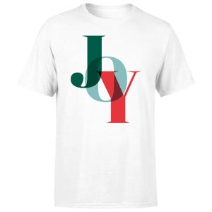Graphical Joy Men's T-Shirt - White