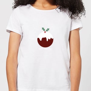 Christmas Pudding Women's T-Shirt - White