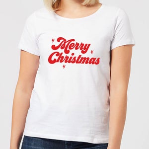 Merry Christmas Women's T-Shirt - White