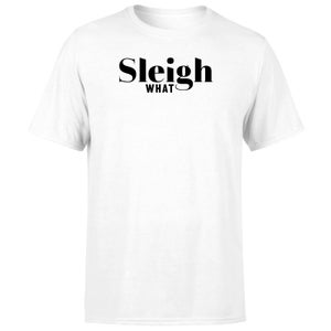 Sleigh What Men's T-Shirt - White