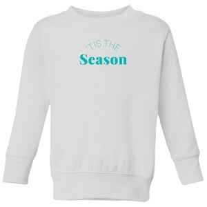 Tis The Season Kids' Sweatshirt - White