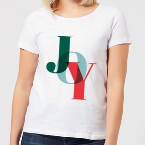 Graphical Joy Women's T-Shirt - White
