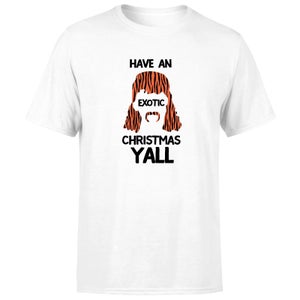 Have An Exotic Christmas Y'all Men's T-Shirt - White