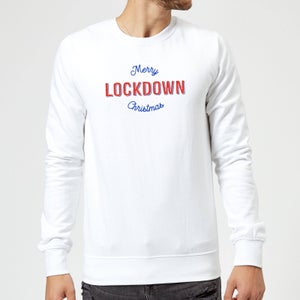 Merry Lockdown Christmas Sweatshirt - White